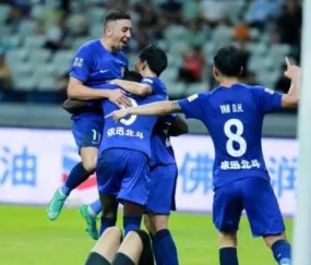 九游官方平台-【中超】阿齐兹戴维森点射 三镇2比1亚泰主场首胜